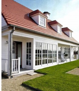 Maison en bois massif