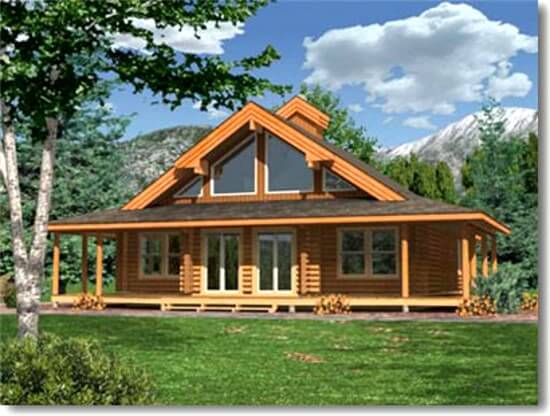 maison en bois