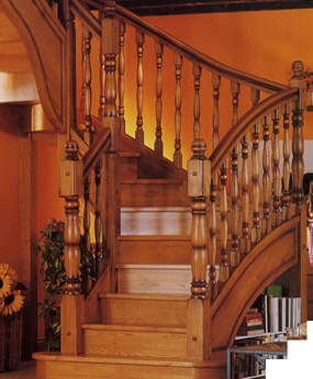 Escalier en bois