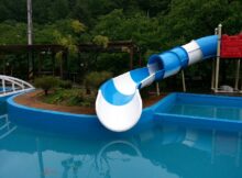 toboggan de piscine