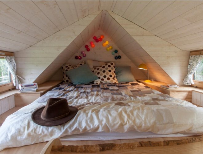 Tiny House: cabre à coucher