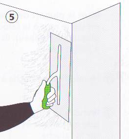 lissage de mur crepi