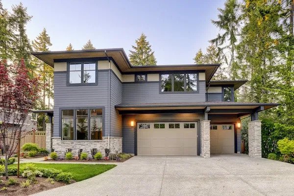 couleur extérieur noir comme la nuit pour maison en bois