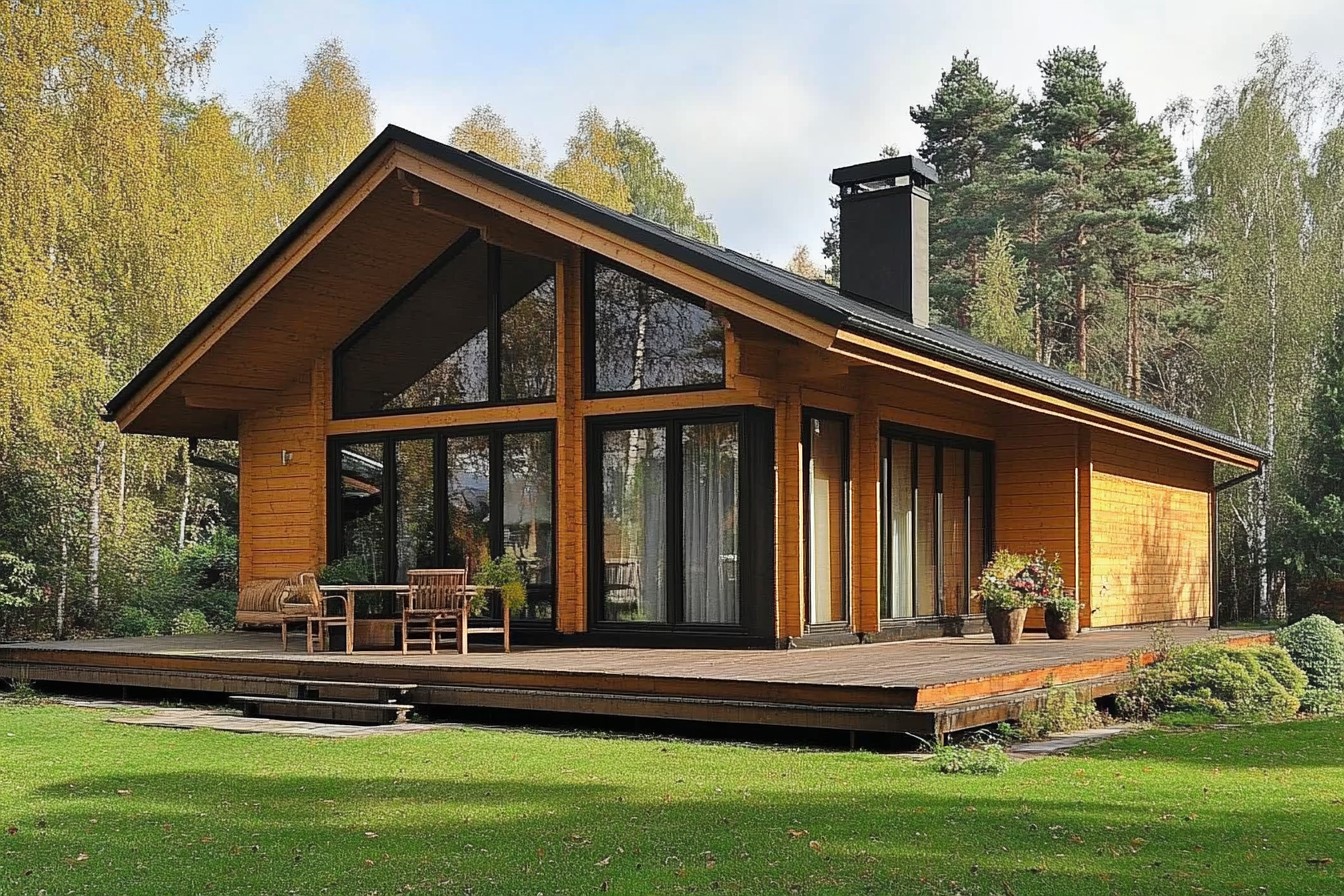 Maison en bois de style cottage Maison en bois de style cottage