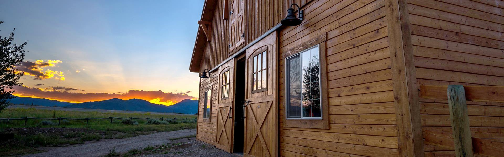 maison en bois